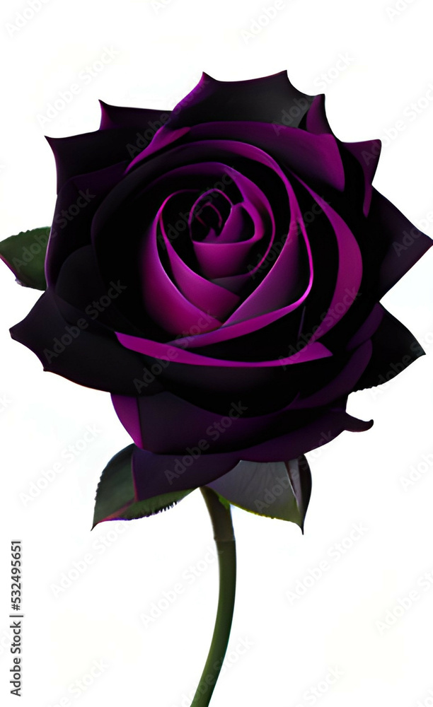 single rose isolated on white single rose isolated on white