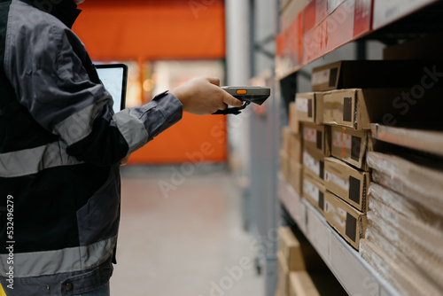 worker working in warehouse