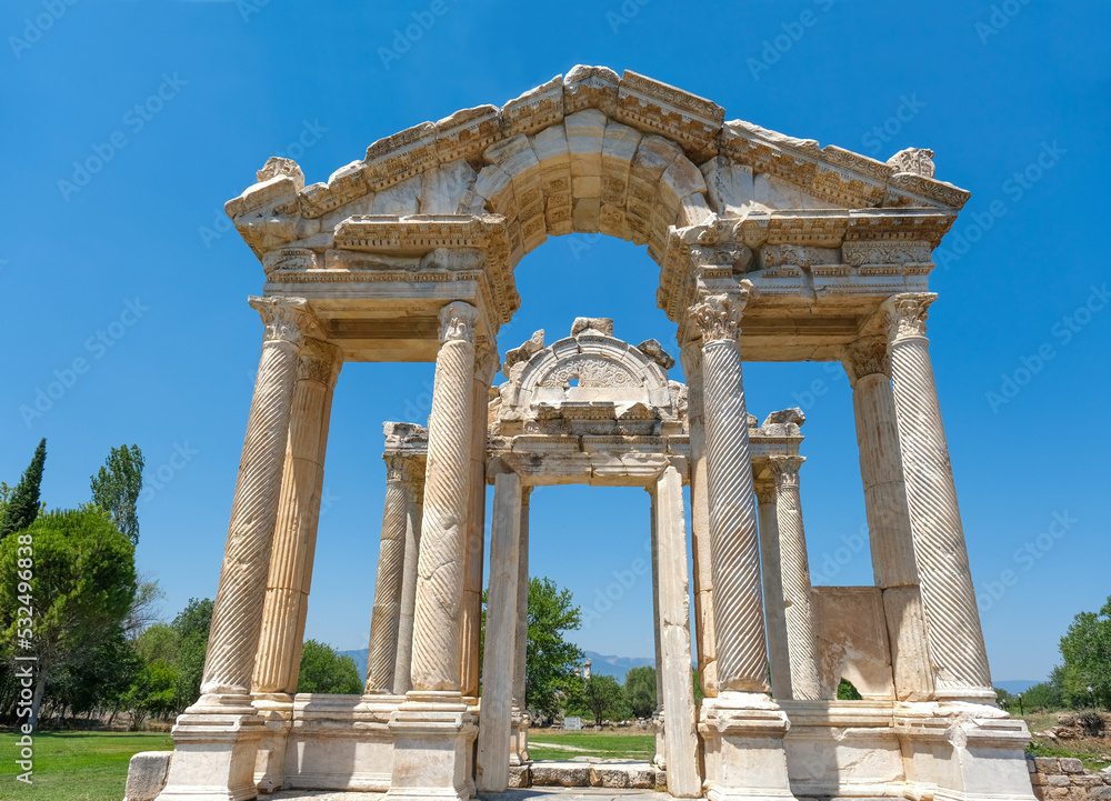 Afrodisias Ancient city. (Aphrodisias). The common name of many ancient cities dedicated to the goddess Aphrodite. Karacasu - Aydın, TURKEY