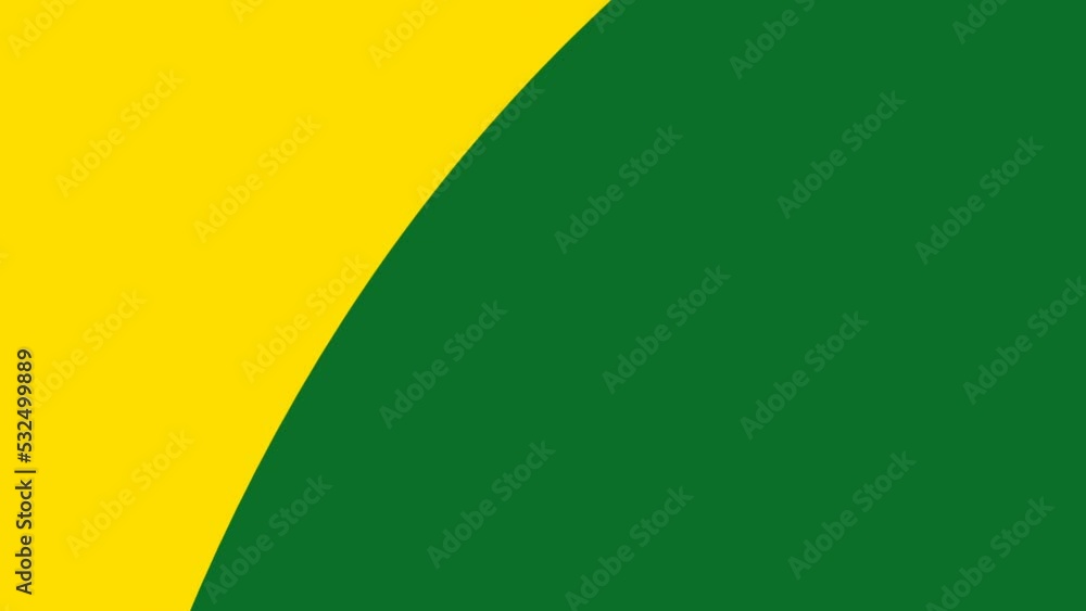 Liquid gradient transition green and yellow color animation abstract ...