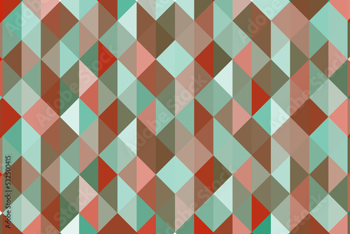 Multicolored pixel background. Abstract texture of triangles, mosaic pattern. Colorful geometric background