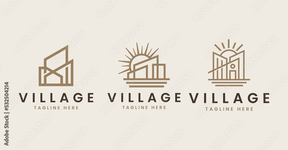 House Home Mortgage Roof Architecture Logo. Universal creative premium symbol. Vector sign icon logo template. Vector illustration