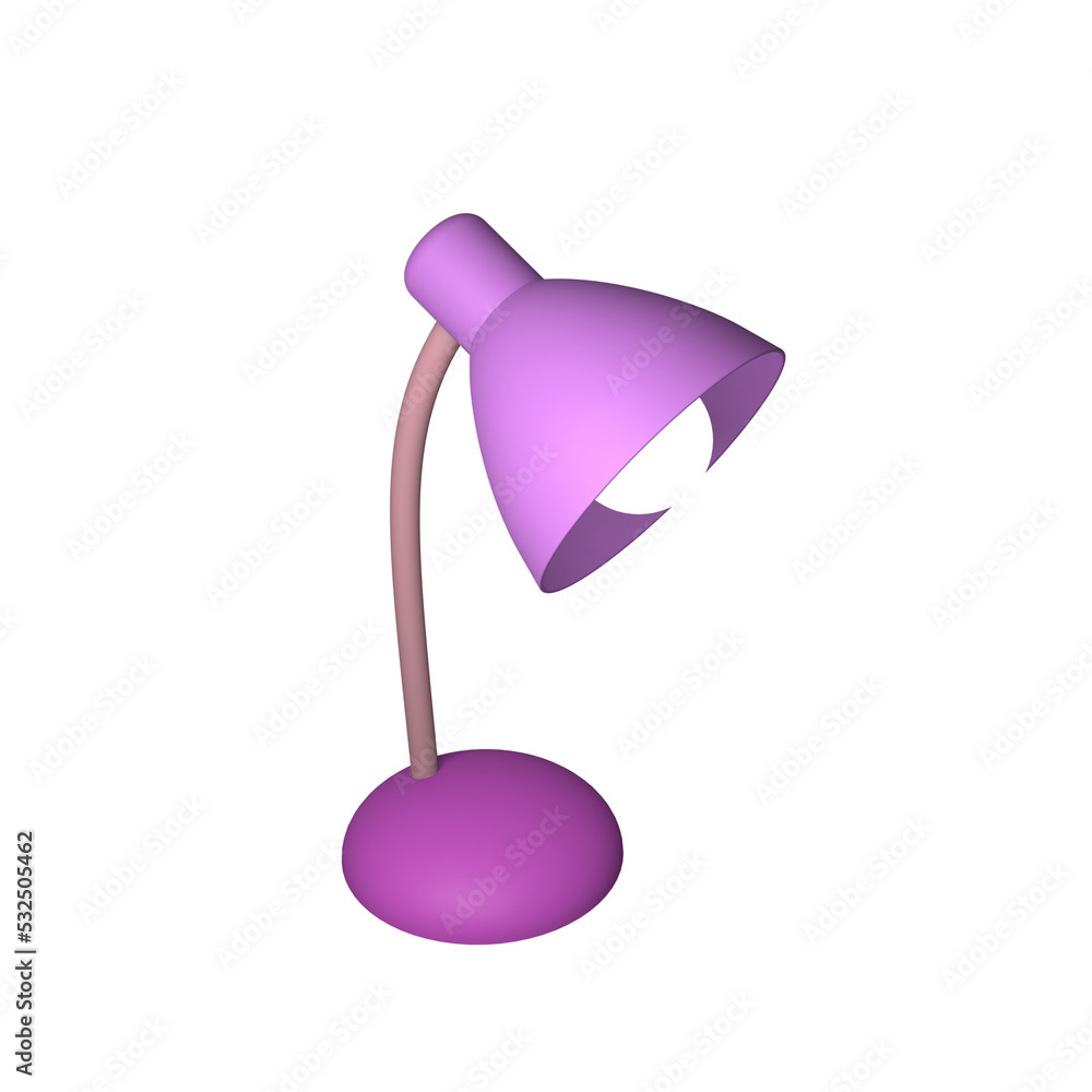 3d render of a lamp 3d render of a lamp