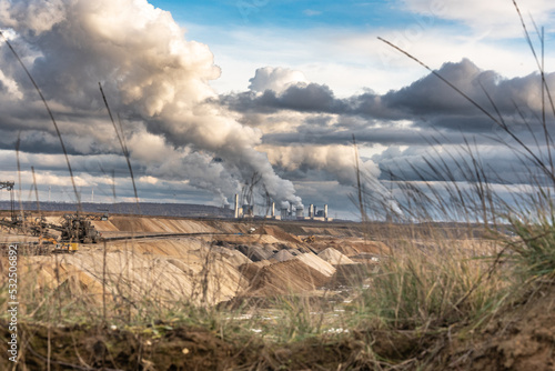 Tagebau, Gartzweiler, Leuna, Braunkohletagebau
