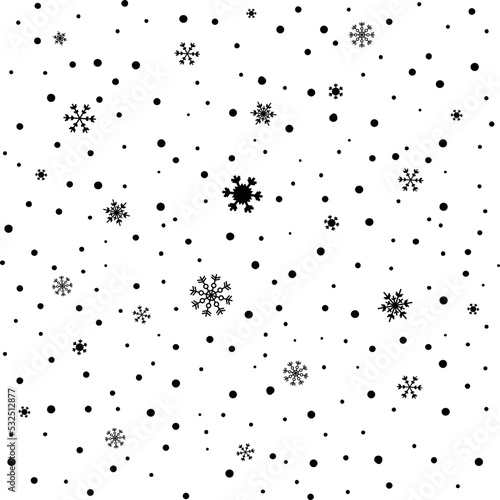 snow pattern