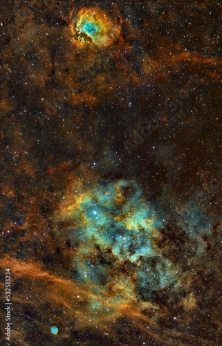 SH2-115 Emission Nebula © mark