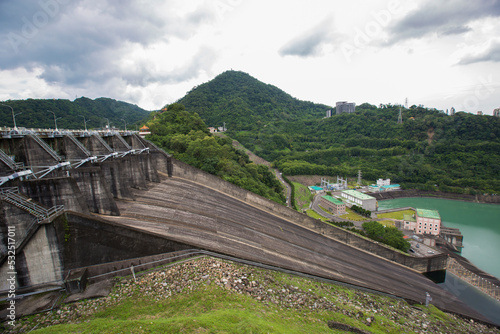 Shihmen Dam in Taoyuan, Taiwan