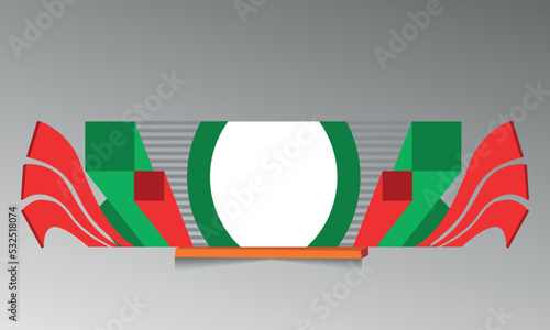 gate entrance to exhibition stand design