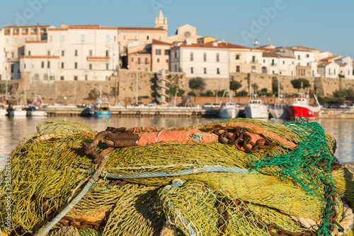 Fototapeta Reti da pesca.