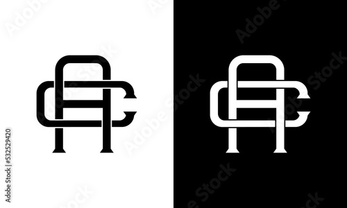 letter ac logo design