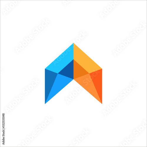 initial letter A overlap color logo design vector sign Free Download initial letter A overlap color logo design vector sign - GFXLoad