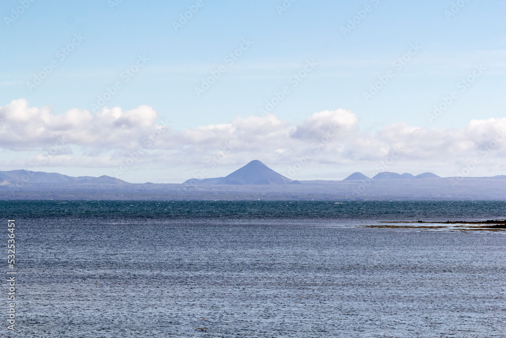 ocean view on the peninsula Grotta near reykjavik