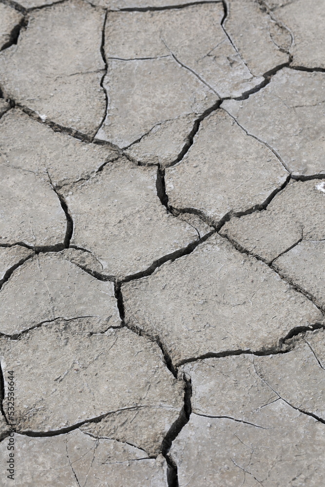 cracked up topsoil in a catastrophic drought in summer cracked up topsoil in a catastrophic drought in summer