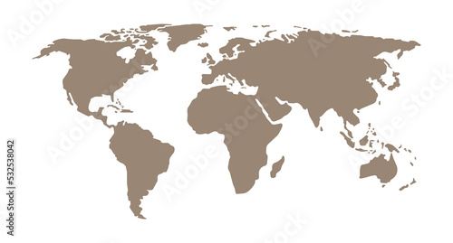 Worldmap. World map icon