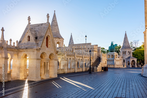 Photography Fisherman's bastion at sunrise, Budapest, Hungary