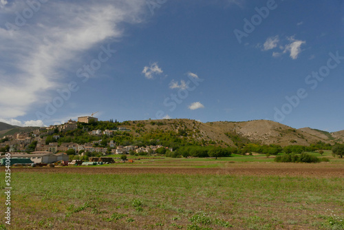 Borgo medievale di Navelli.Abruzzo, Italy