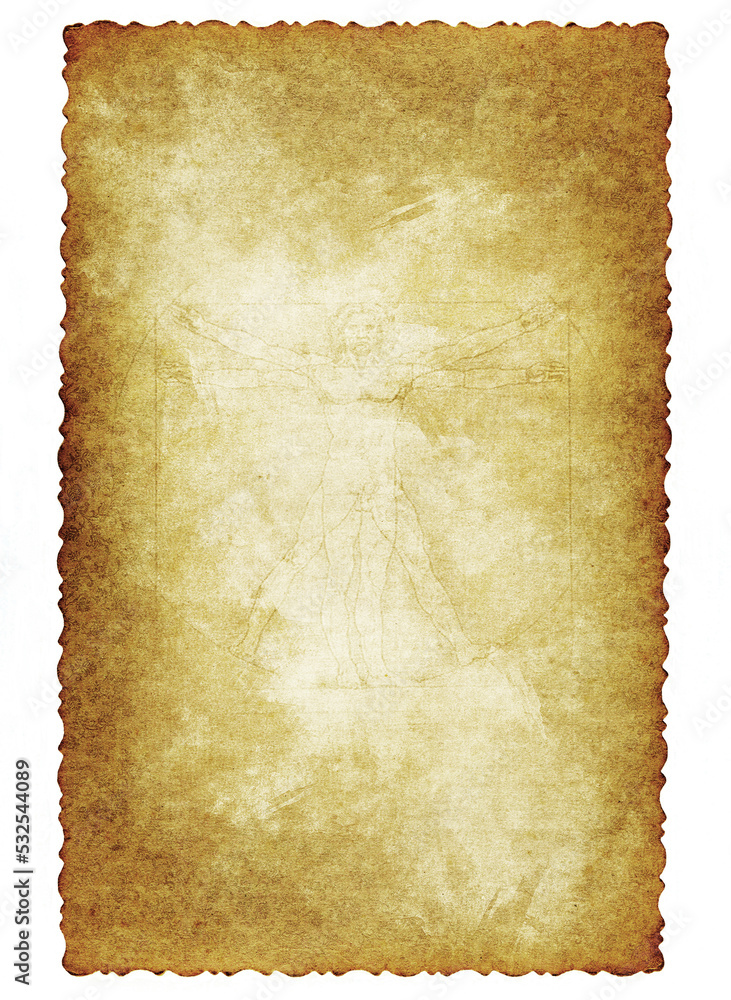 Obraz premium conceptual old retro aged paper