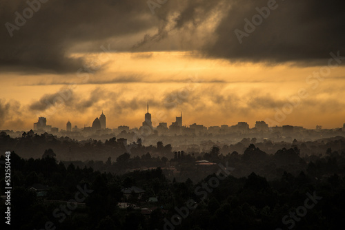 Sunrise in Nairobi