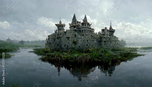 castle in the swamp © Neural Showroom