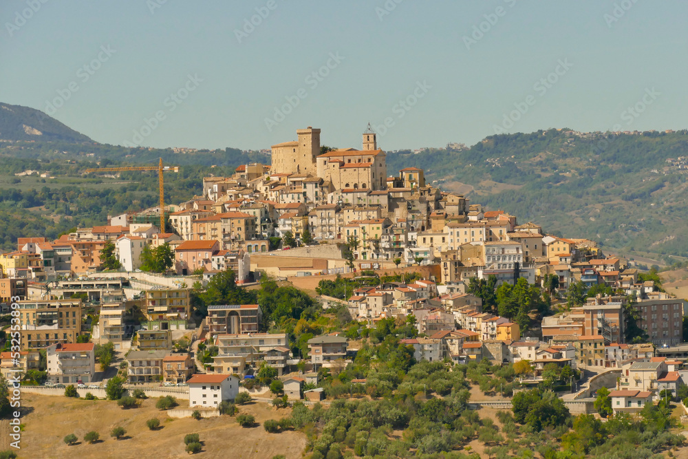Panorama tipico dell'Abruzzo. Italy