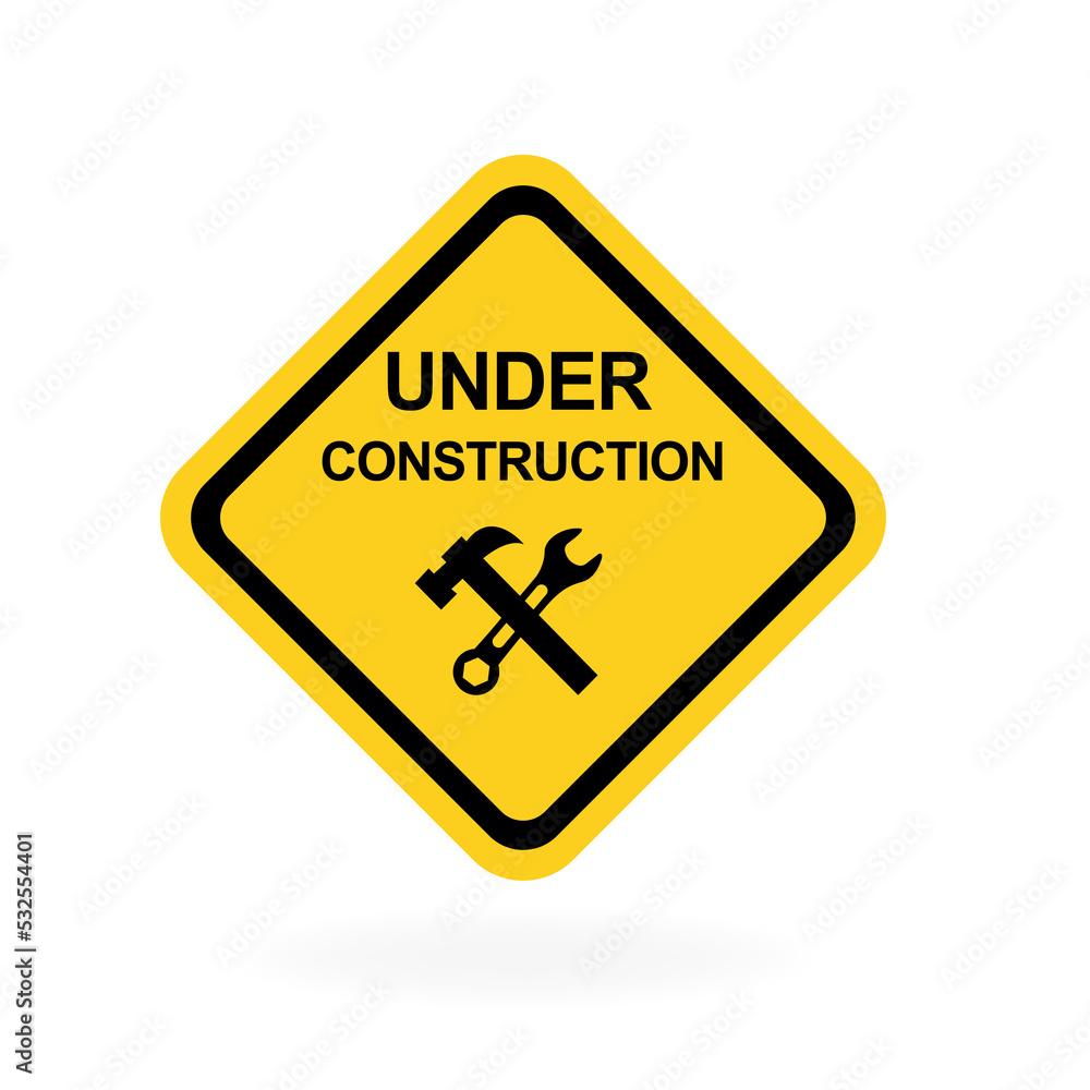 Icon under construction. Vector illustration Icon under construction. Vector illustration