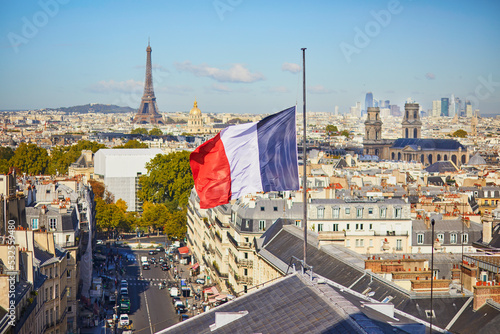 Scenic Parisian cityscape