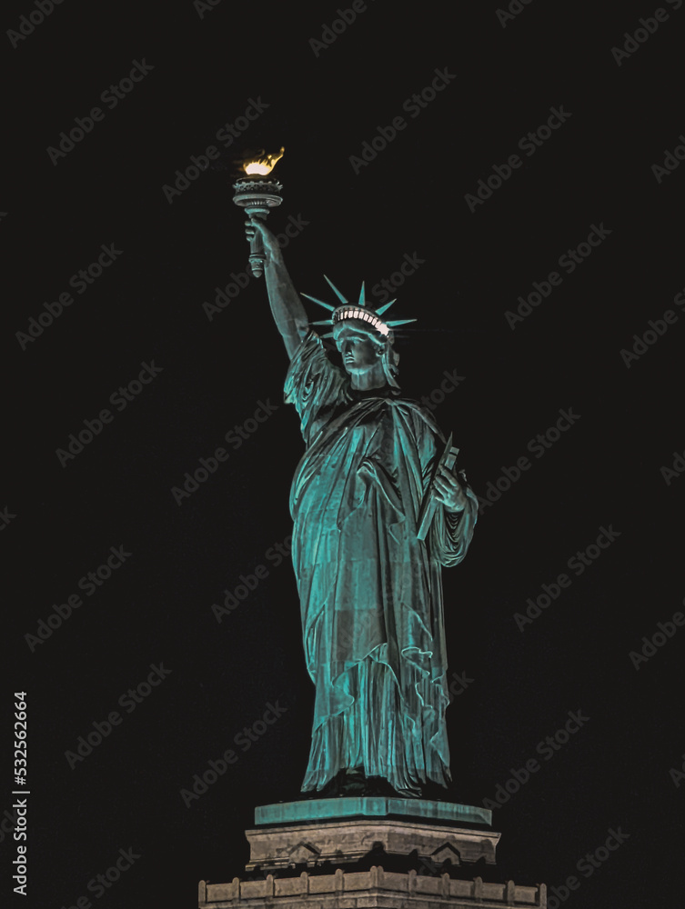 Naklejka premium Statue of Liberty