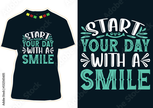 World Smile Day T-shirt Design 
