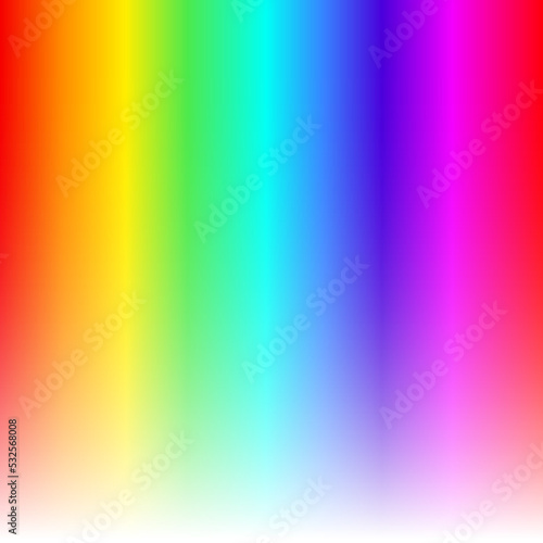 Color picker rainbow gradient selector hue spectrum chart guide. Design abstract color picker gradient background. photo