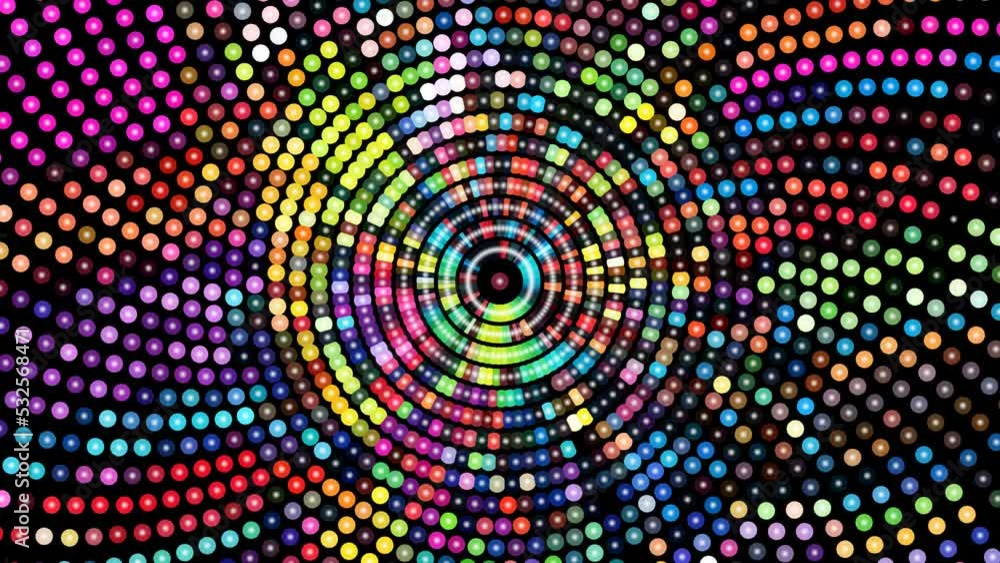 Abstract Pattern Of colorful Circles Abstract Pattern Of colorful Circles