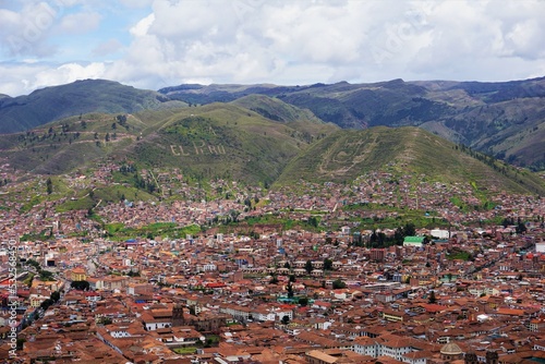 Panoramic view od Cusco, Peru © Agata