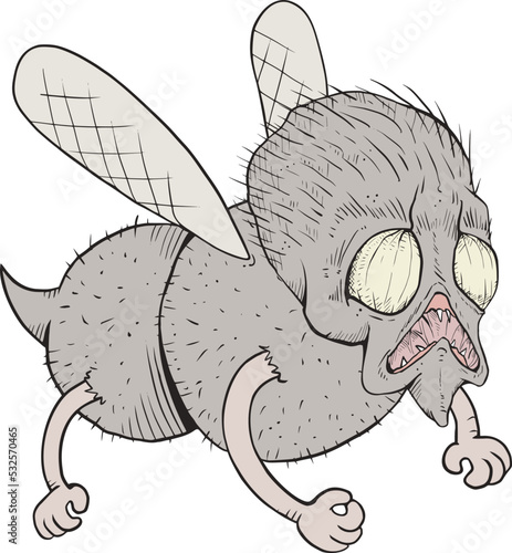 Design of mutant insect flying