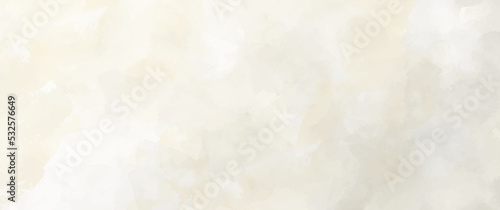 Vector watercolor art background. Old paper. Beige watercolour texture for cards or banner. Pastel color watercolour banner. Stucco. Wall. Brushstrokes and splashes. Painted template for design.	
