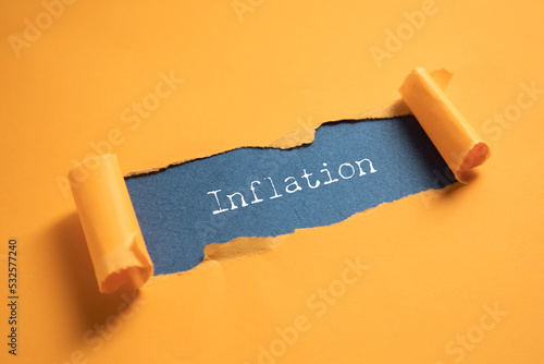 The inscription inflation photo