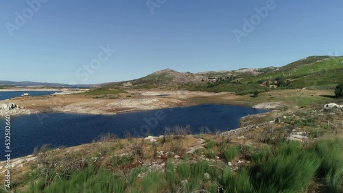 Wallpaper Mural Stunning Blue Lake. Nature Landscape Aerial View Torontodigital.ca