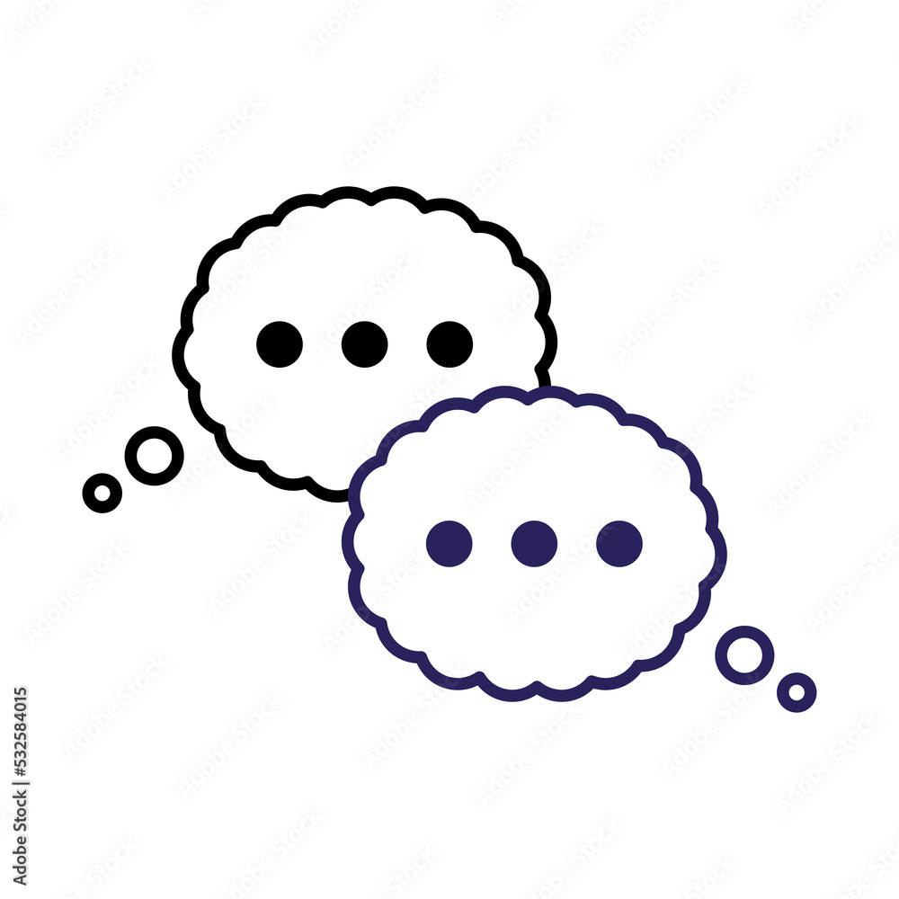 doodle message icon. Cloud technology. Icon symbol. Speak icon. Vector illustration. Stock image. doodle message icon. Cloud technology. Icon symbol. Speak icon. Vector illustration. Stock image.