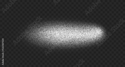 Sugar powder. Salt isolated flour vector background. White sugar snow texture