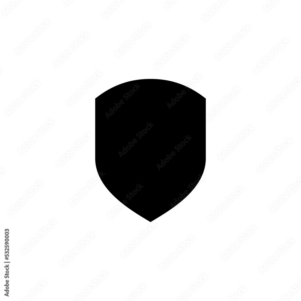 Shield icon vector for web and mobile app. Protection icon. Security sign and symbol Shield icon vector for web and mobile app. Protection icon. Security sign and symbol
