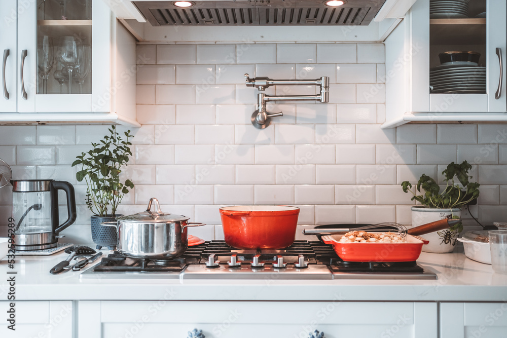 fancy kitchen Stock Photo | Adobe Stock
