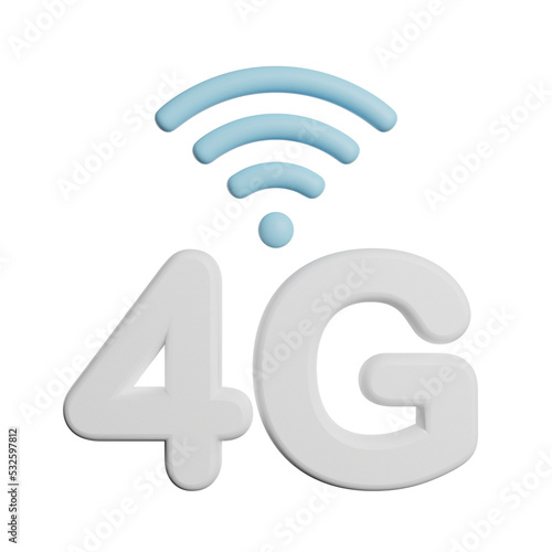 Internet 4G Network Signal