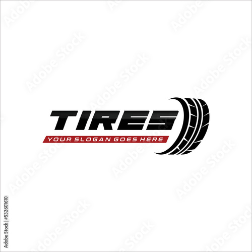 Tires Tyre Logo Design Vector Template