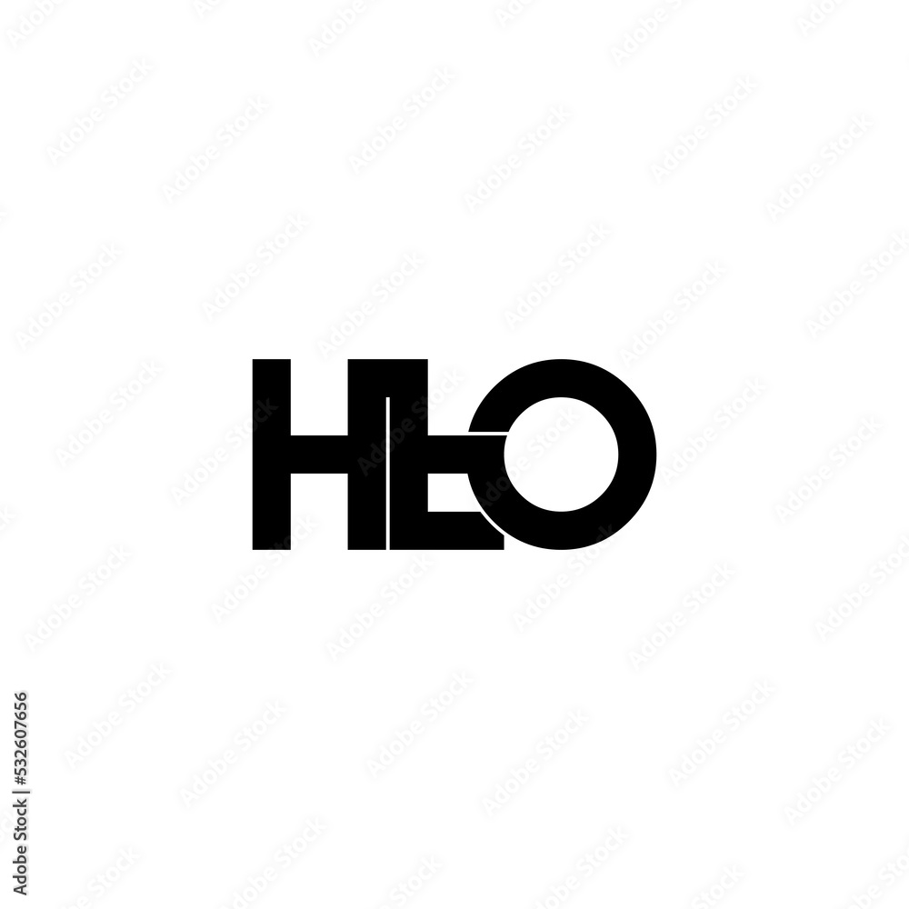 hto letter original monogram logo design hto letter original monogram logo design