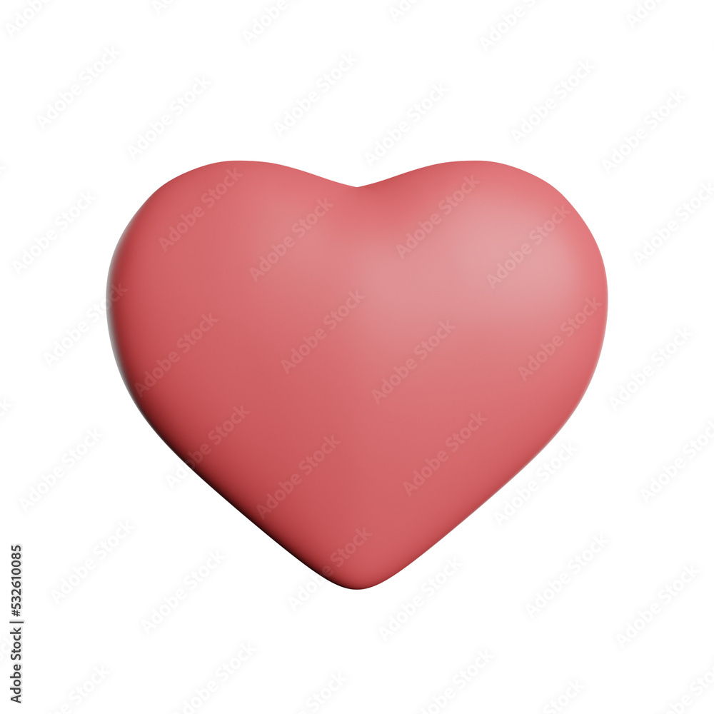 Red Heart Care Love