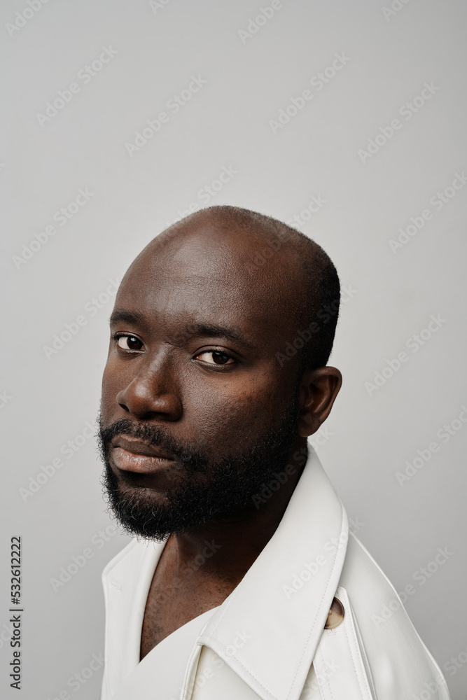 Black Man Looking At Camera Black Man Looking At Camera