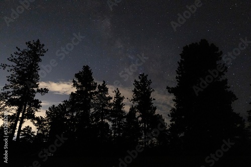 Milky Way over Pike Natl Forest
