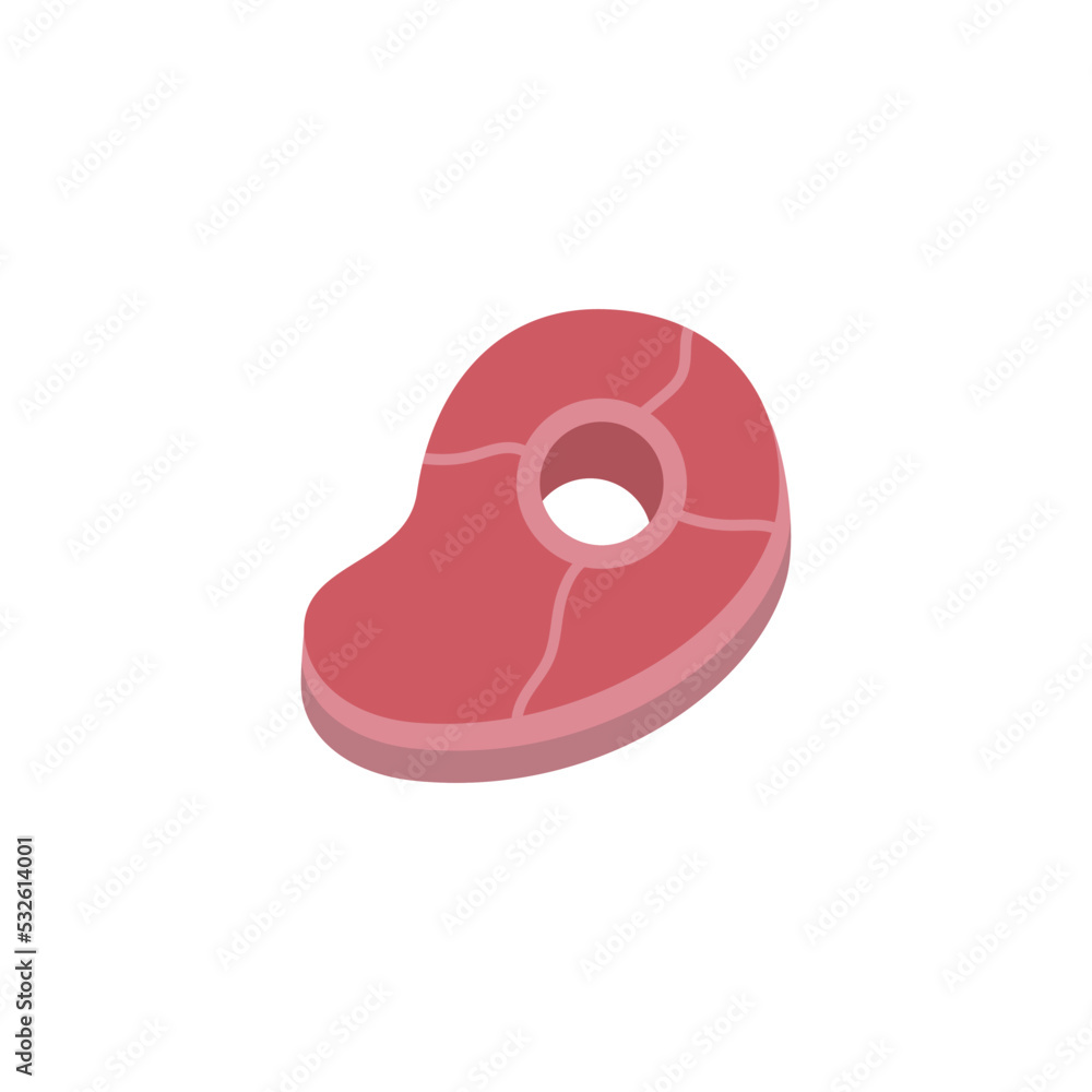 Meat icon design template vector illustration Meat icon design template vector illustration