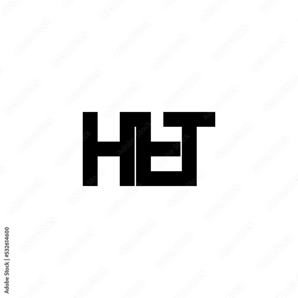 htt letter original monogram logo design htt letter original monogram logo design
