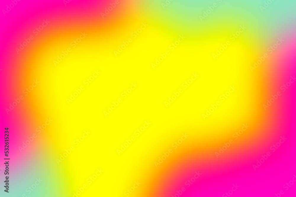 Brightly colored rainbow background material Brightly colored rainbow background material