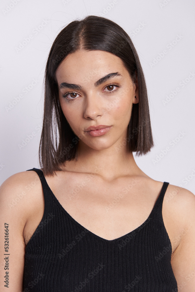 Isolated white Portrait Isolated white Portrait