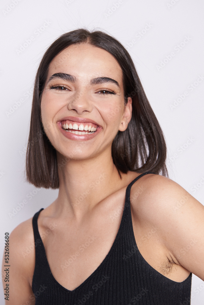 Isolated white Portrait Isolated white Portrait